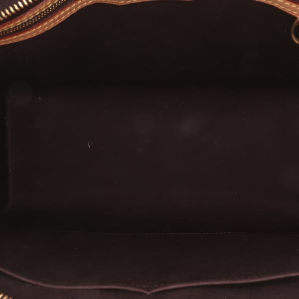 Pre-owned Louis Vuitton Monogram Vernis Brea GM Purple