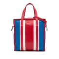 Miniatyrbillede 1 af 10: Pre-owned Balenciaga S Lambskin Bazar Shopper Tote Red