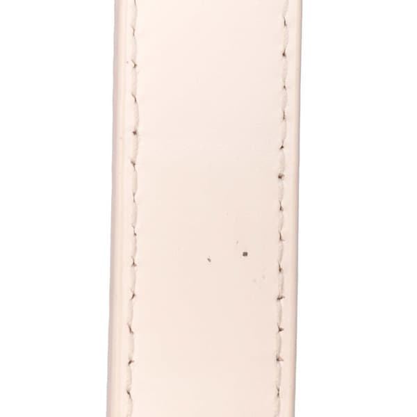 Pre-owned Dior Mini Oblique Canvas Saddle Bag White