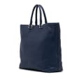 Miniatyrbilde 2 av 10: Pre-owned Prada Vitello Daino Open Convertible Tote Blue