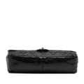 Miniatyrbild 3 av 10: Pre-owned Chanel Jumbo Iridescent Calfskin In The Mix Flap Black