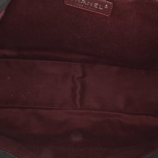 Pre-owned Chanel Jumbo Iridescent Calfskin In The Mix Flap Black
