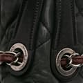 Miniatyrbild 9 av 10: Pre-owned Chanel Jumbo Iridescent Calfskin In The Mix Flap Black