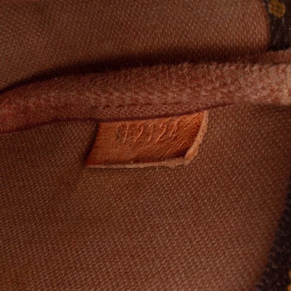 Pre-owned Louis Vuitton Monogram Mini Pochette Accessoires Brown