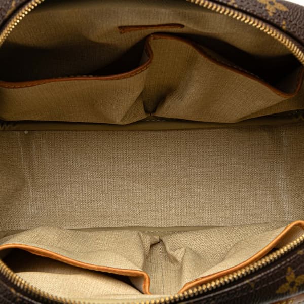 Pre-owned Louis Vuitton Monogram Trouville Brown
