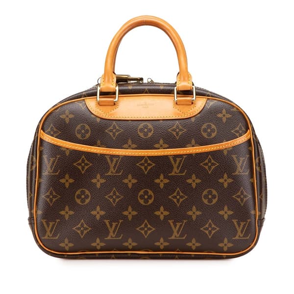 Pre-owned Louis Vuitton Monogram Trouville Brown