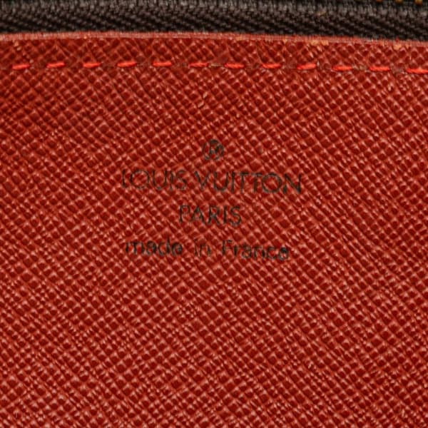 Pre-owned Louis Vuitton Damier Ebene Papillon 30 Brown