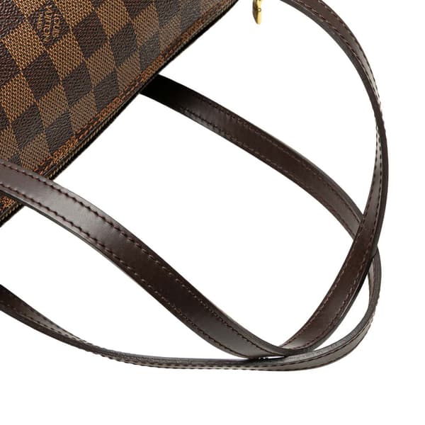 Pre-owned Louis Vuitton Damier Ebene Papillon 30 Brown