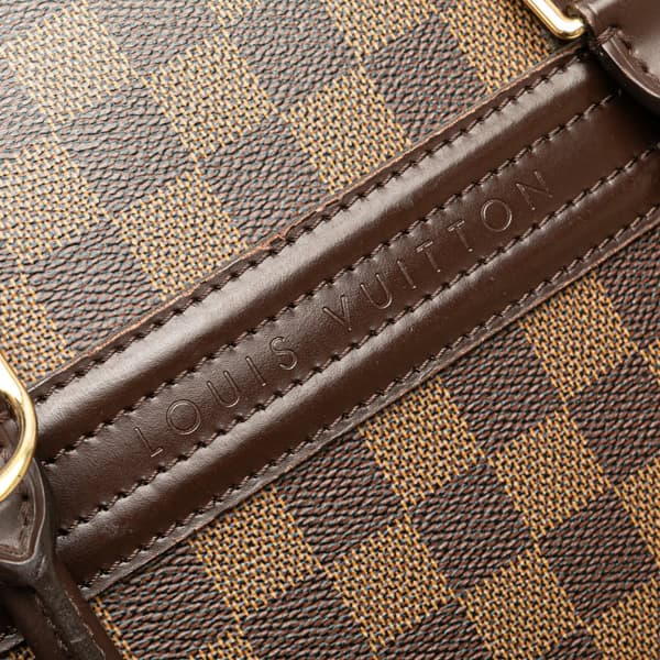 Pre-owned Louis Vuitton Damier Ebene Nolita Brown