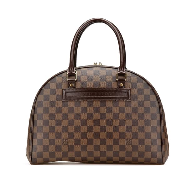 Pre-owned Louis Vuitton Damier Ebene Nolita Brown