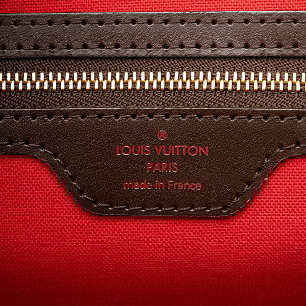 Pre-owned Louis Vuitton Damier Ebene Nolita Brown