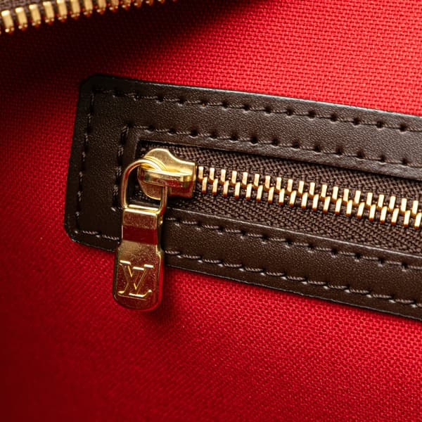 Pre-owned Louis Vuitton Damier Ebene Nolita Brown