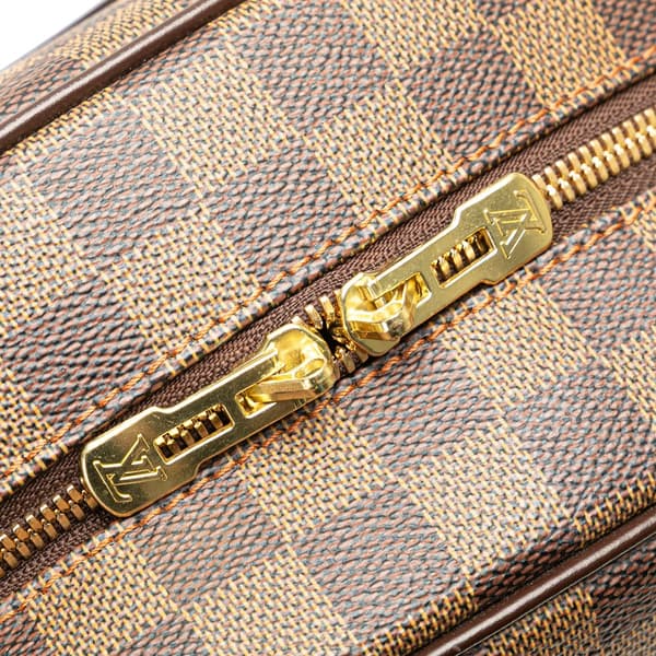Pre-owned Louis Vuitton Damier Ebene Nolita Brown