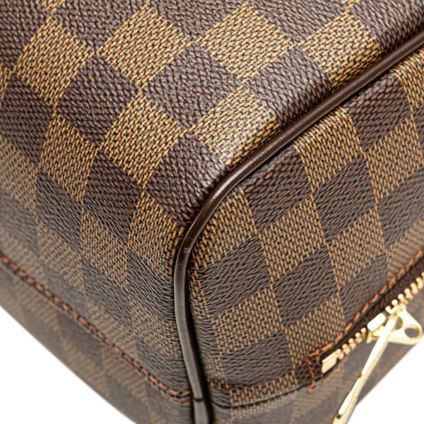 Pre-owned Louis Vuitton Damier Ebene Nolita Brown