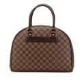 Miniatyrbilde 1 av 10: Pre-owned Louis Vuitton Damier Ebene Nolita Brown