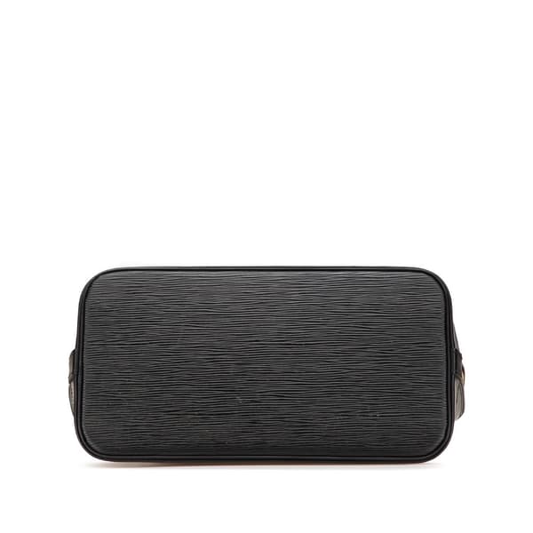 Pre-owned Louis Vuitton Epi Alma PM Black