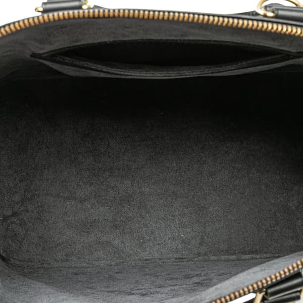 Pre-owned Louis Vuitton Epi Alma PM Black
