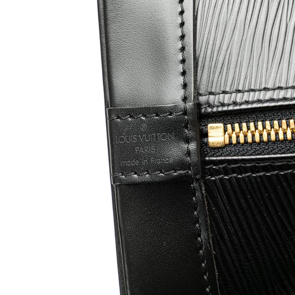 Pre-owned Louis Vuitton Epi Alma PM Black