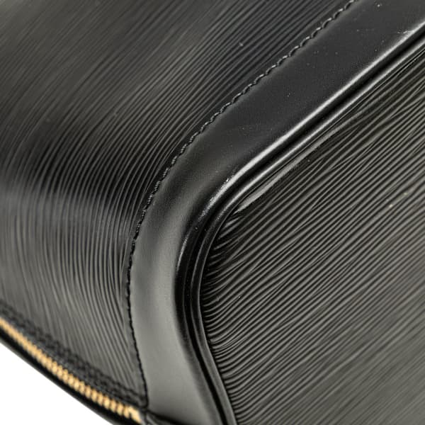 Pre-owned Louis Vuitton Epi Alma PM Black