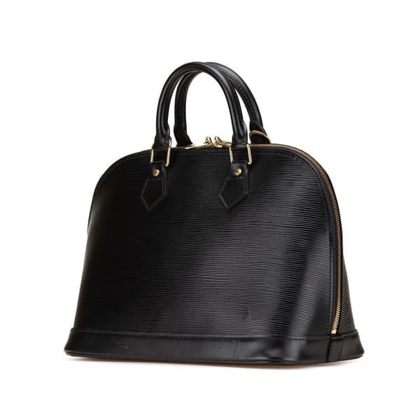 Pre-owned Louis Vuitton Epi Alma PM Black