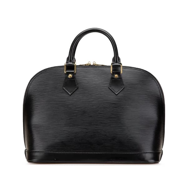 Pre-owned Louis Vuitton Epi Alma PM Black