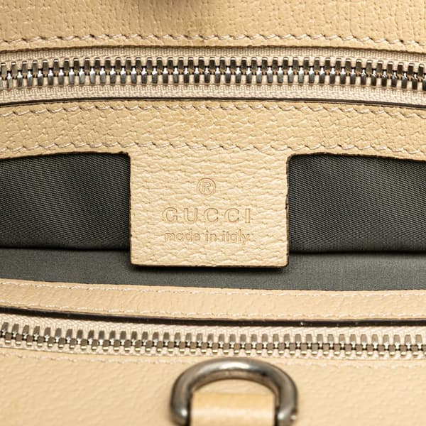 Pre-owned Gucci Medium GG Nylon Off the Grid Convertible Tote Gray