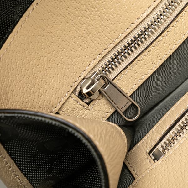 Pre-owned Gucci Medium GG Nylon Off the Grid Convertible Tote Gray