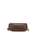 Miniatyrbilde 3 av 10: Pre-owned Louis Vuitton Damier Ebene Trousse Pochette Brown
