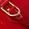 Miniatyrbilde 9 av 10: Pre-owned Louis Vuitton Monogram Vernis Alma BB Red