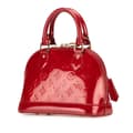 Miniatyrbilde 2 av 10: Pre-owned Louis Vuitton Monogram Vernis Alma BB Red