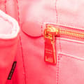 Miniatyrbilde 8 av 10: Pre-owned Prada Small Canvas Canapa Logo Satchel Pink