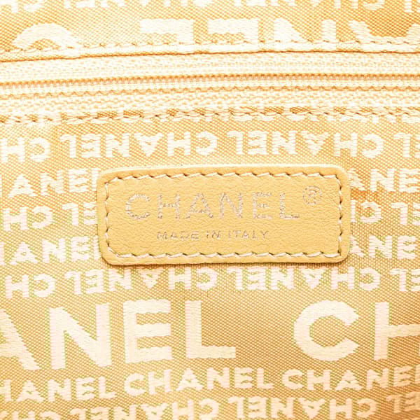 Pre-owned Chanel Printed Canvas Clover Watercolor Tote Multi