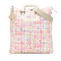 Miniatyrbillede 1 af 9: Pre-owned Chanel Printed Canvas Clover Watercolor Tote Multi