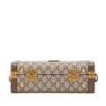 Miniatyrbillede 3 af 9: Pre-owned Gucci Disney GG Supreme Donald Duck Savoy Vanity Case Brown