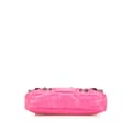Miniatyrbillede 3 af 10: Pre-owned Balenciaga Small Lambskin Motocross Neo Cagole Satchel Pink