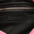Miniatyrbillede 5 af 10: Pre-owned Balenciaga Small Lambskin Motocross Neo Cagole Satchel Pink