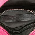 Miniatyrbillede 6 af 10: Pre-owned Balenciaga Small Lambskin Motocross Neo Cagole Satchel Pink