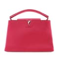 Pikkukuva 1 / 10: Pre-owned Louis Vuitton Taurillon Capucines MM Red