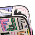 Pikkukuva 7 / 10: Pre-owned Fendi Chinese Valentines Day Mini Zucca Embroidered Canvas Baguette Satchel Brown