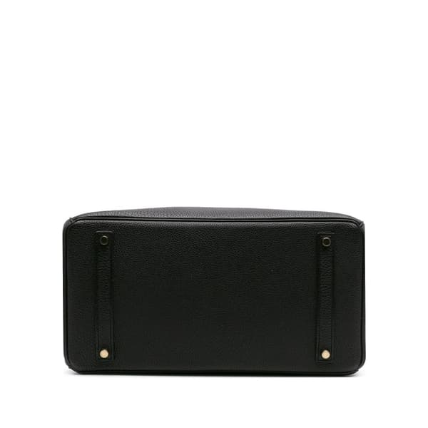 Pre-owned Hermès Togo Birkin Retourne 35 Black