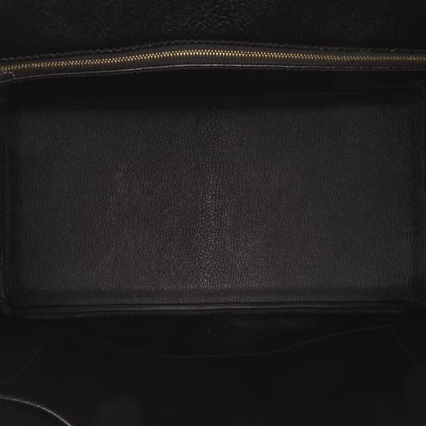 Pre-owned Hermès Togo Birkin Retourne 35 Black