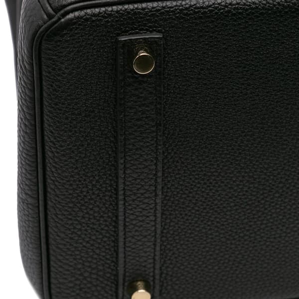 Pre-owned Hermès Togo Birkin Retourne 35 Black