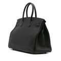 Miniatyrbillede 2 af 9: Pre-owned Hermès Togo Birkin Retourne 35 Black