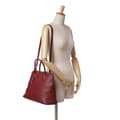 Miniatyrbild 8 av 8: Pre-owned Hermès Togo Bolide 35 Red