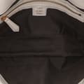 Miniatyrbild 4 av 10: Pre-owned Fendi Zucca Embossed Leather Baguette Satchel White
