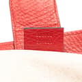 Miniatyrbilde 9 av 10: Pre-owned Gucci Medium Calfskin Bamboo Shopper Satchel Red