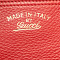 Miniatyrbilde 10 av 10: Pre-owned Gucci Medium Calfskin Bamboo Shopper Satchel Red