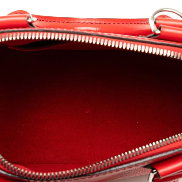 Pre-owned Louis Vuitton Epi Alma BB Red