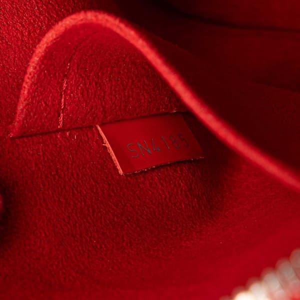 Pre-owned Louis Vuitton Epi Alma BB Red