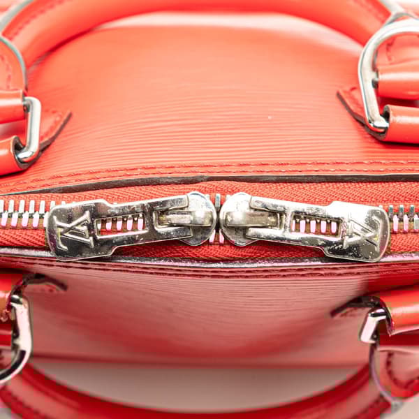 Pre-owned Louis Vuitton Epi Alma BB Red